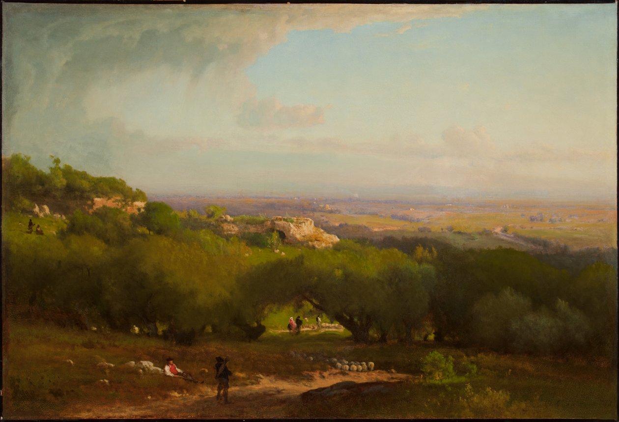 Die Albaner Berge, 1873 von George Inness