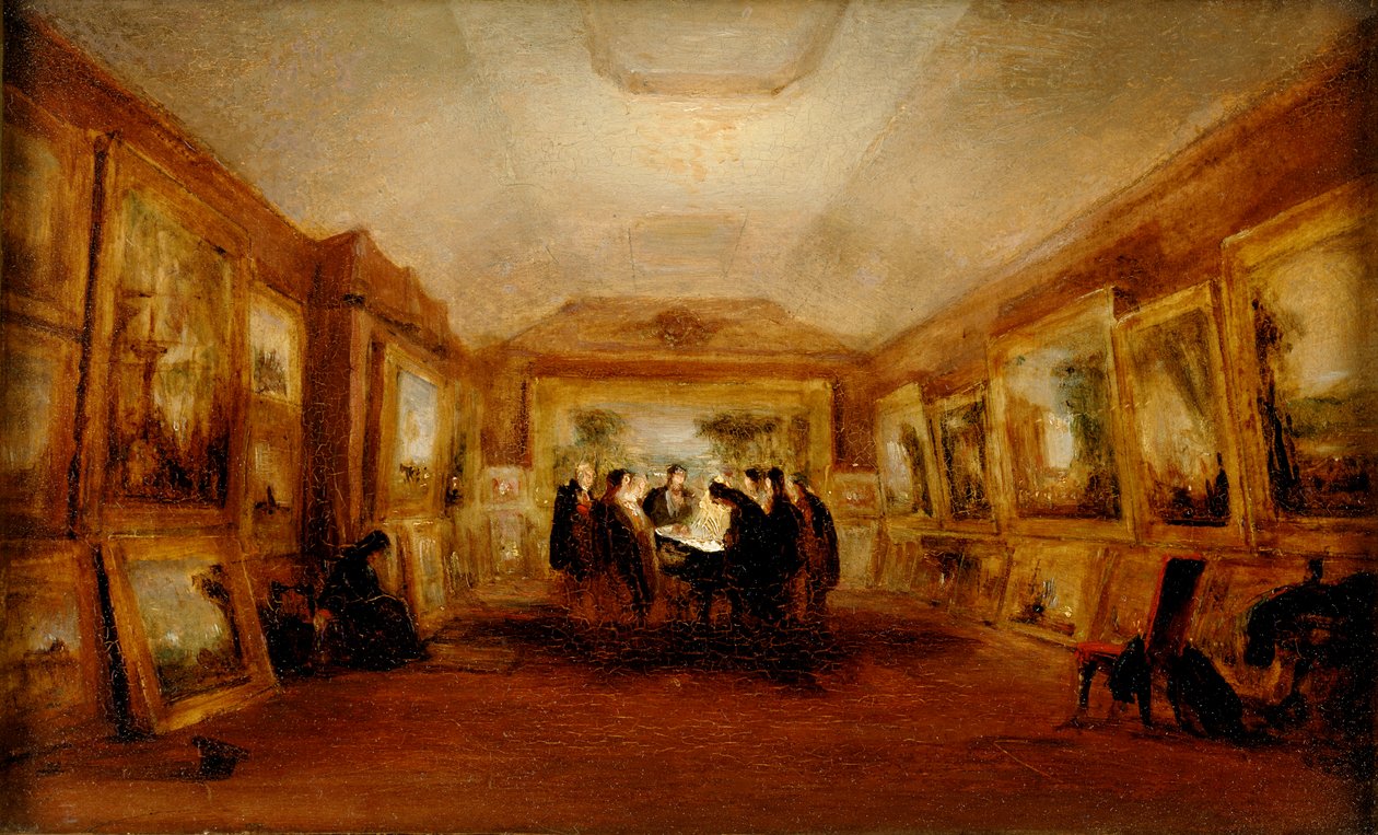 Turners Leichnam im Staat, 29. Dezember 1851, nach 1851 von George Jones