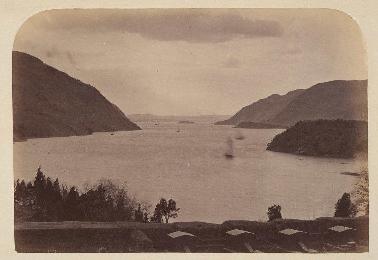Hudson River gesehen von der United States Military Academy in West Point, New York von George K Warren