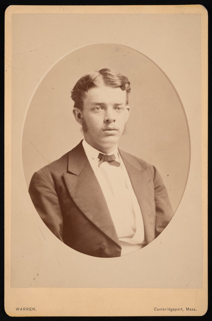 Porträt von George Brown Goode 1851-1896, zwischen 1866 und 1870 von George K Warren