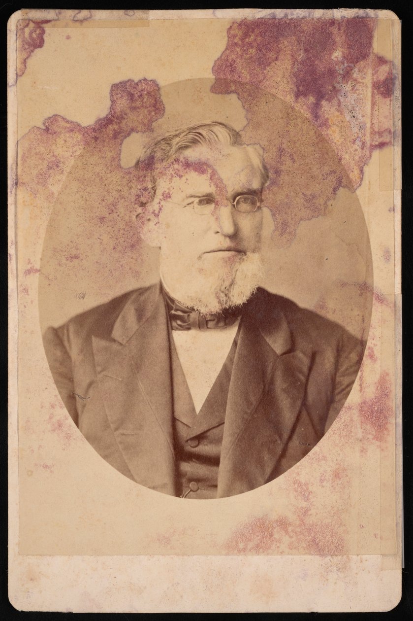 Porträt von Joseph Cummings 1817-1890, vor 1884 von George K Warren