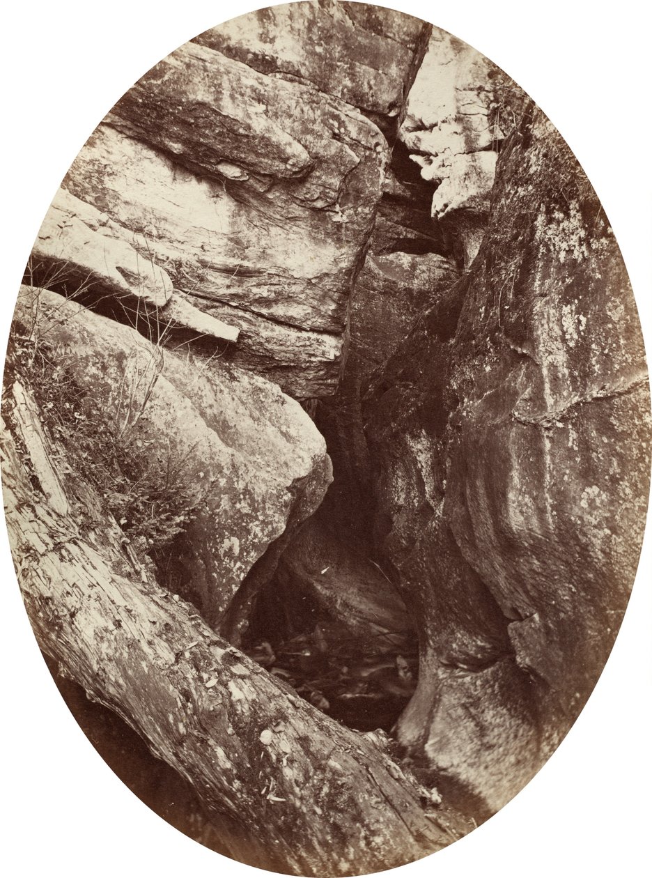 Wasserfall in der Nähe des Williams College, ca. 1870 von George K Warren