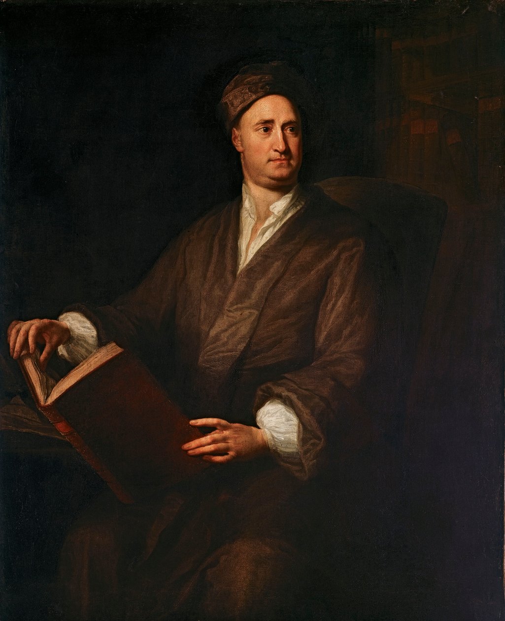 Der Reverend Nicholas Tindal, um 1726-44 von George Knapton