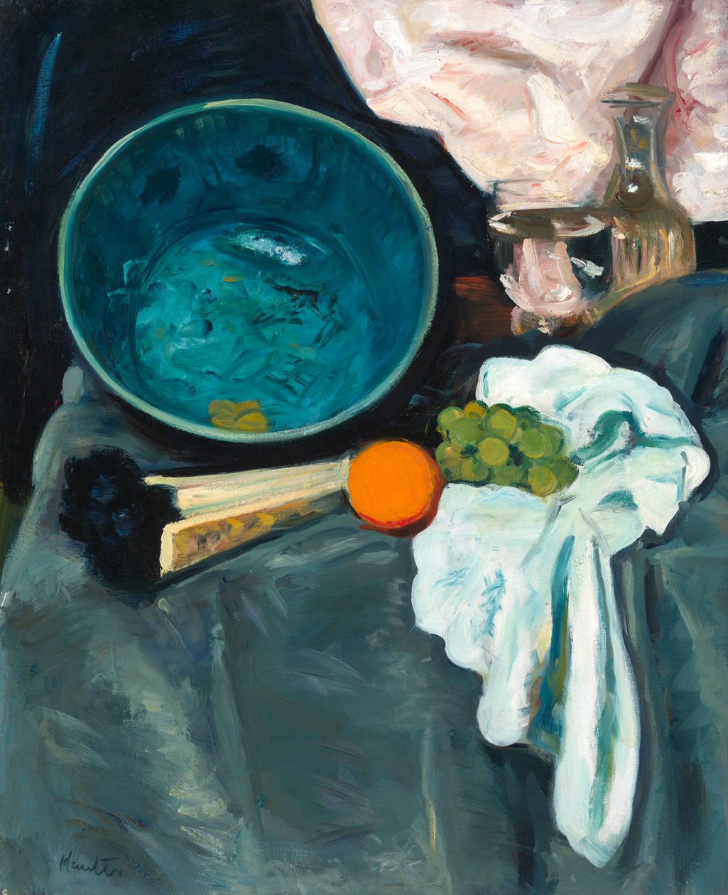 Die grüne Schale, ca. 1920 von George Leslie Hunter