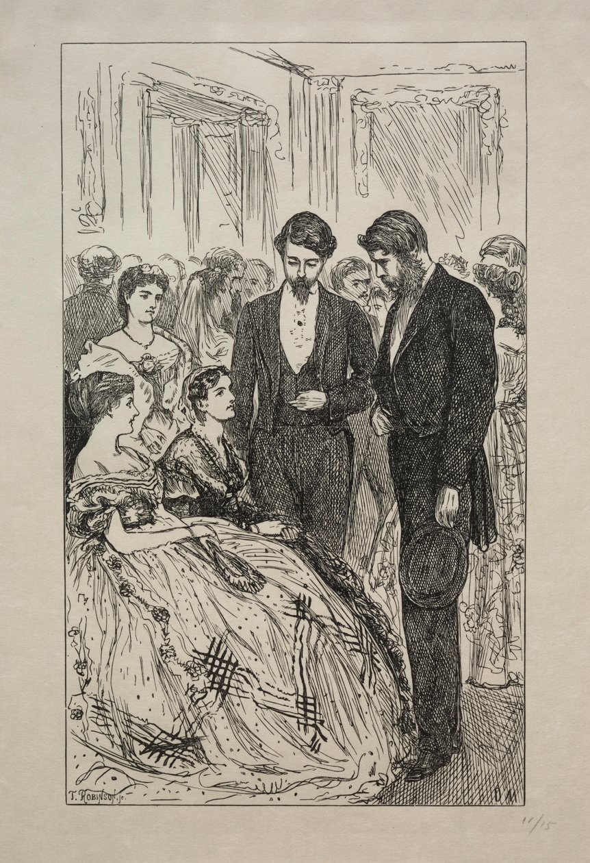 Viel Lärm um nichts, 1866 von George Louis Palmella Busson Du Maurier