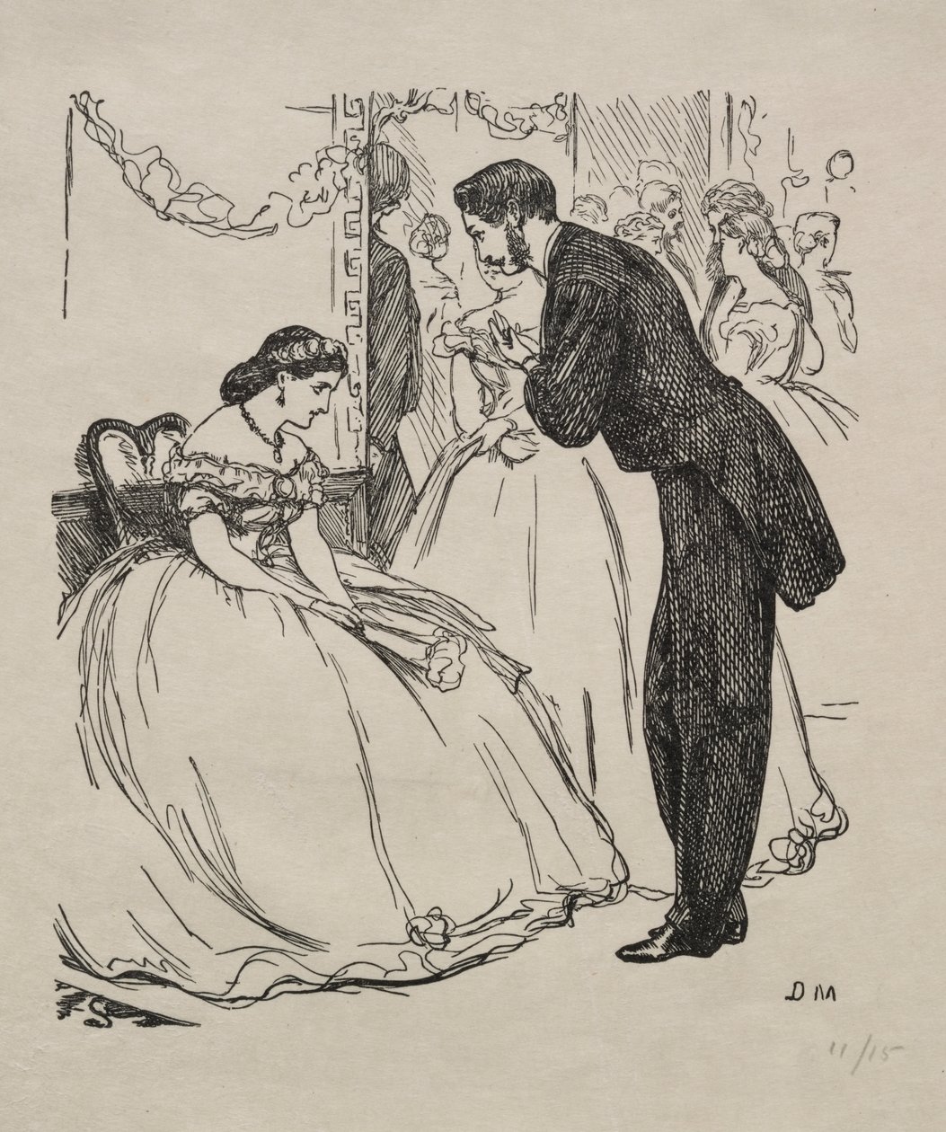 Das Lied des Trostlosen von George Louis Palmella Busson Du Maurier