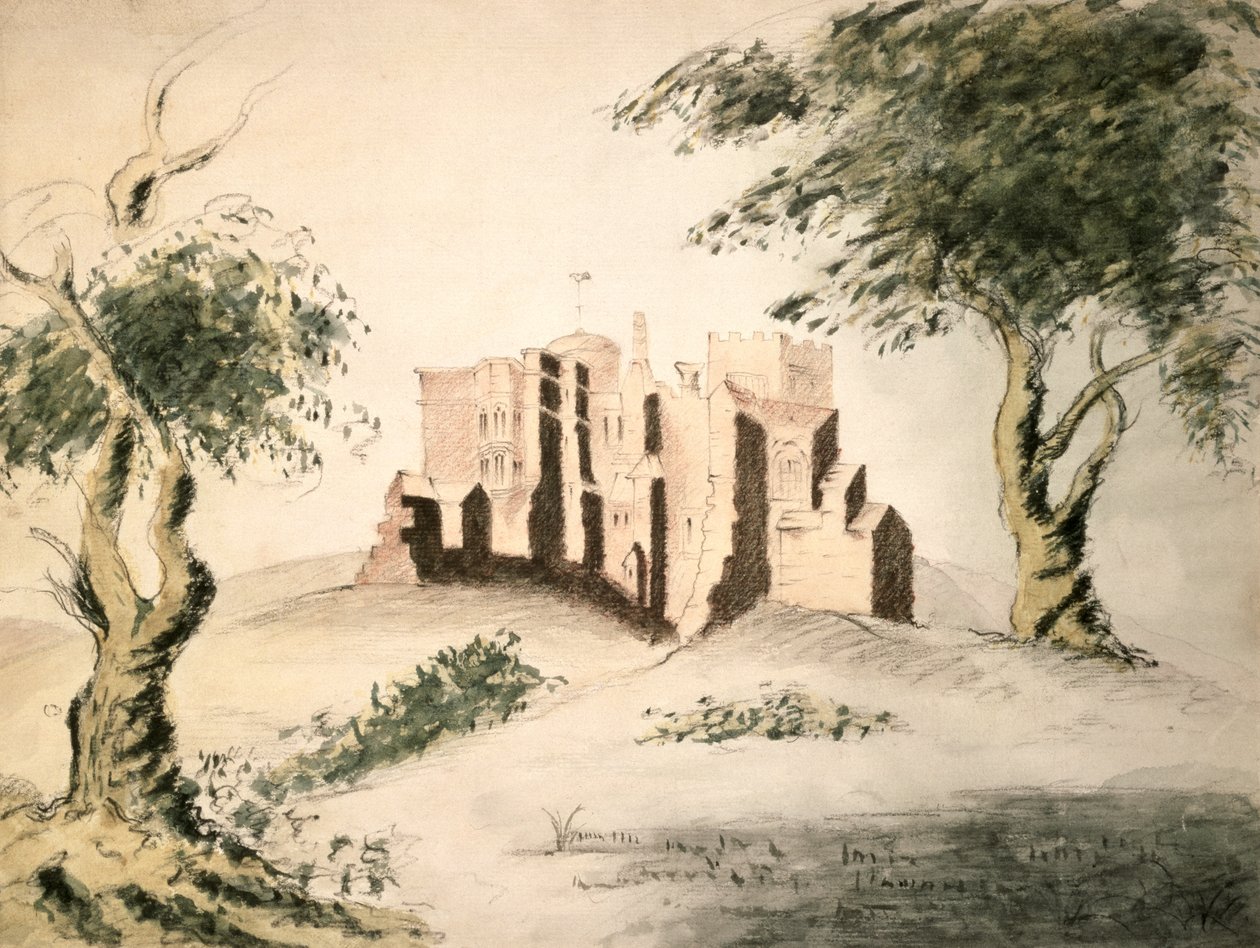 Das alte Herrenhaus von Woodstock, 18. Jahrhundert von George Marquis of Blandford