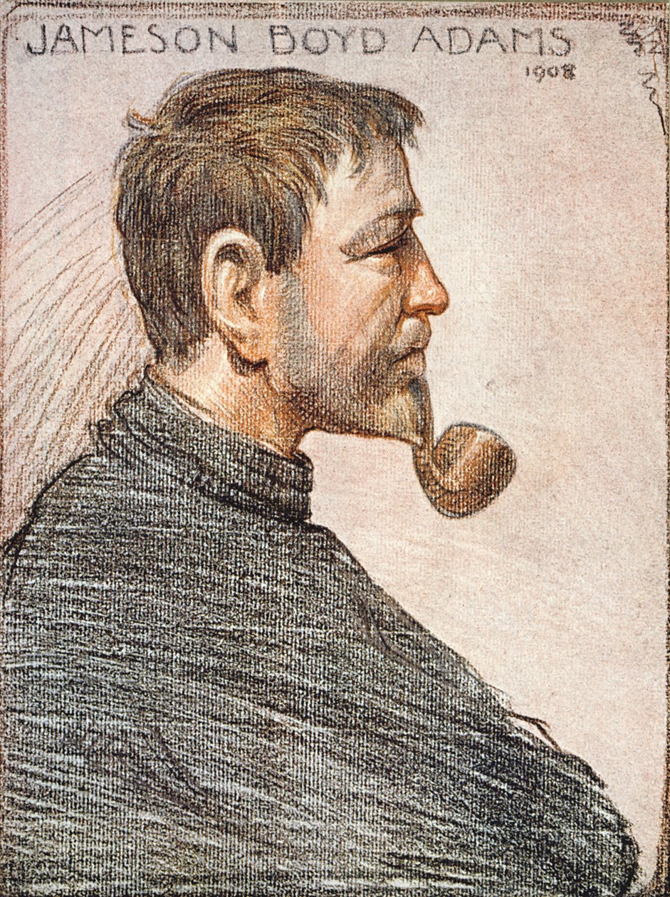 Porträt von Jameson Boyd Adams (1880-1962) aus 