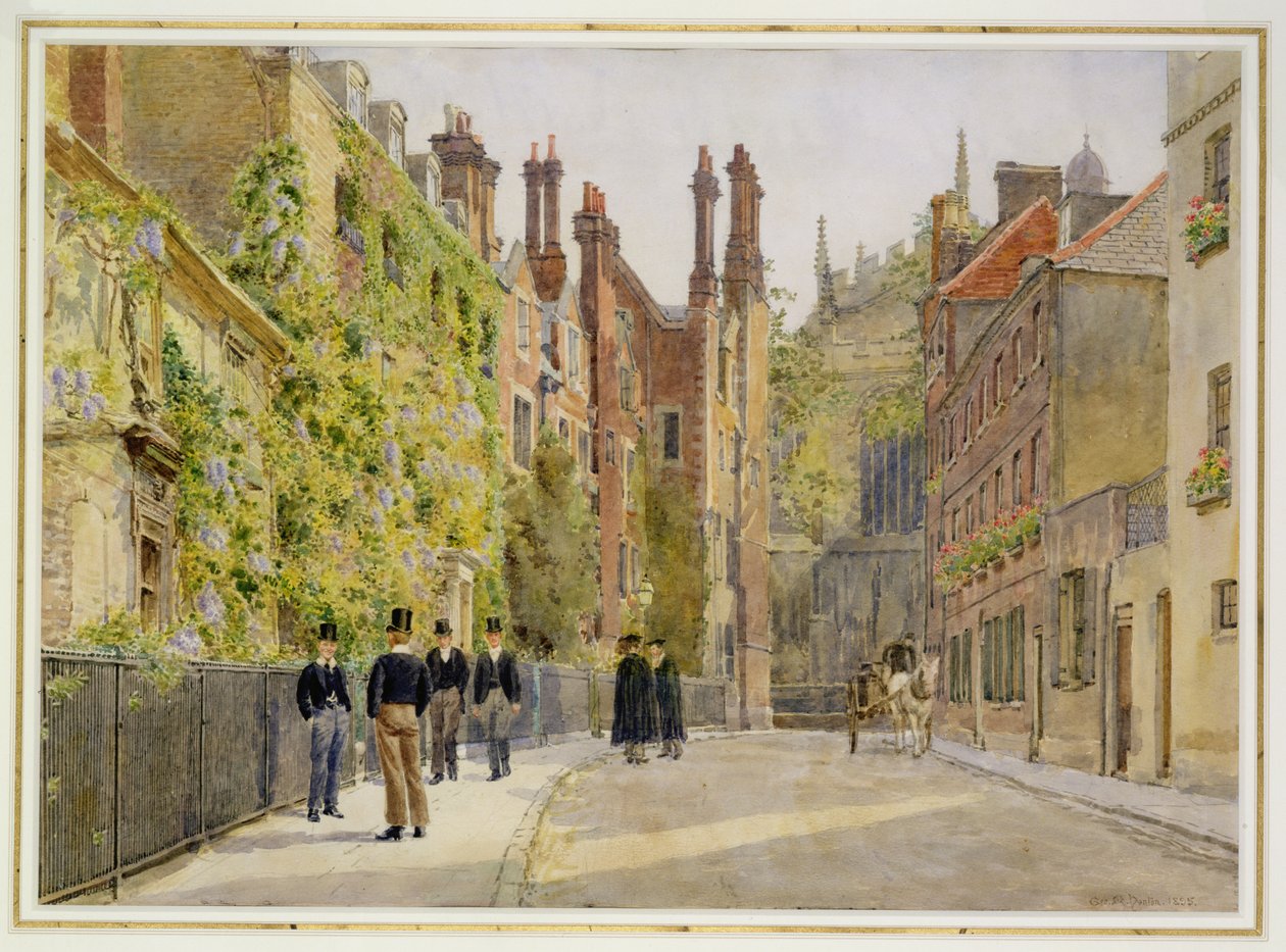 Keats Lane, Eton College, 1895 von George Moore Henton