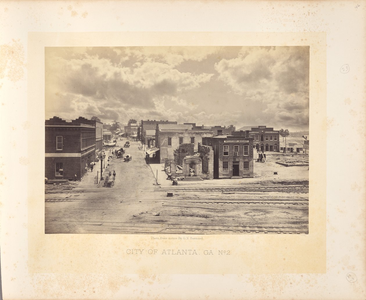 Stadt Atlanta, Georgia, Nr. 2 von George N. Barnard
