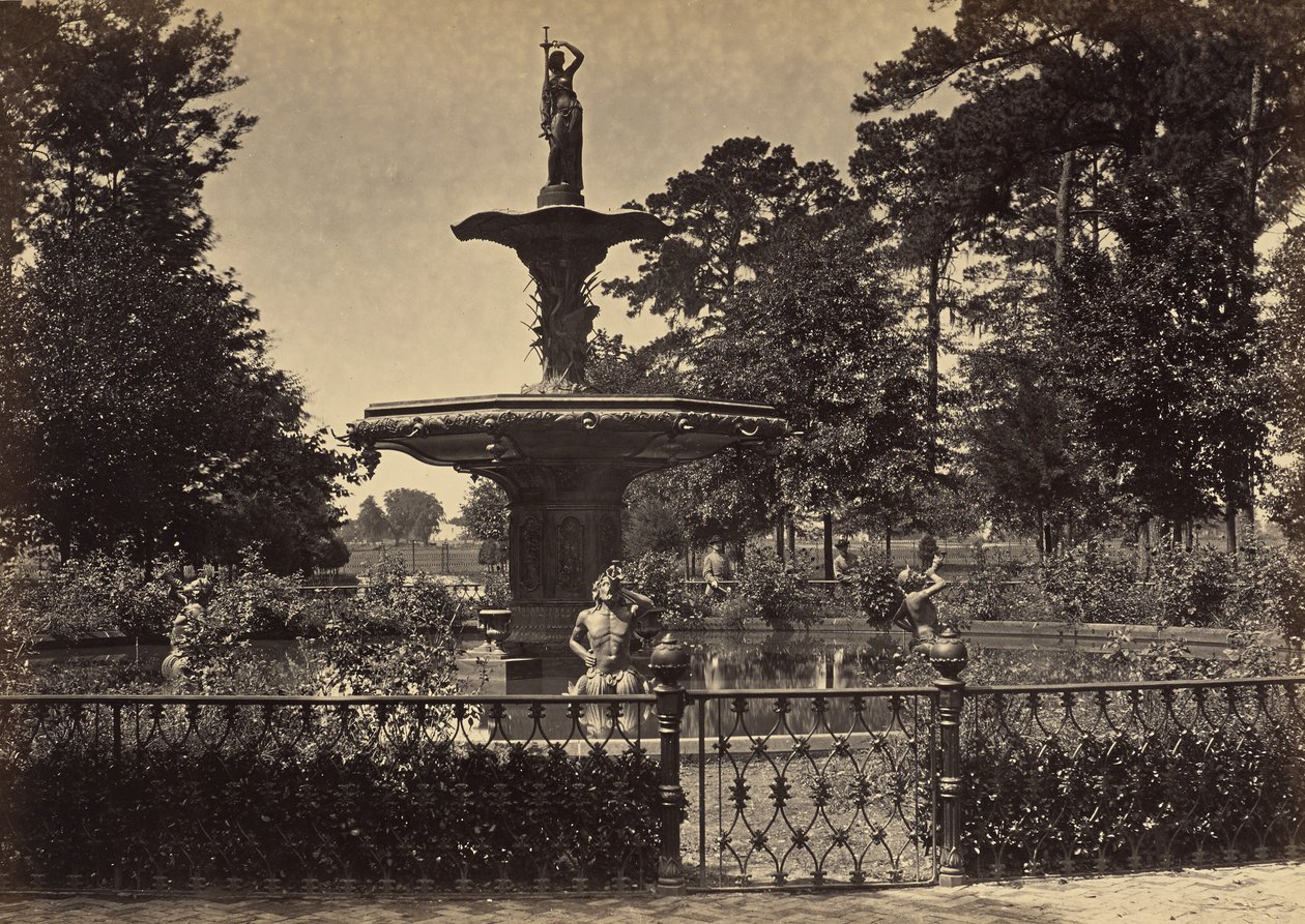 [Brunnen Savannah, Georgia] von George N. Barnard