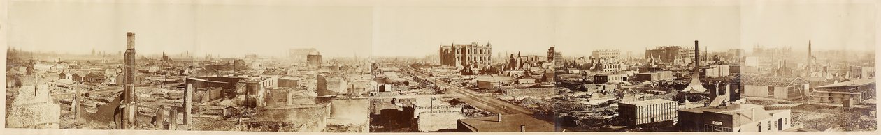 Ohne Titel Chicago nach dem Chicagoer Feuer, 1871 von George N. Barnard
