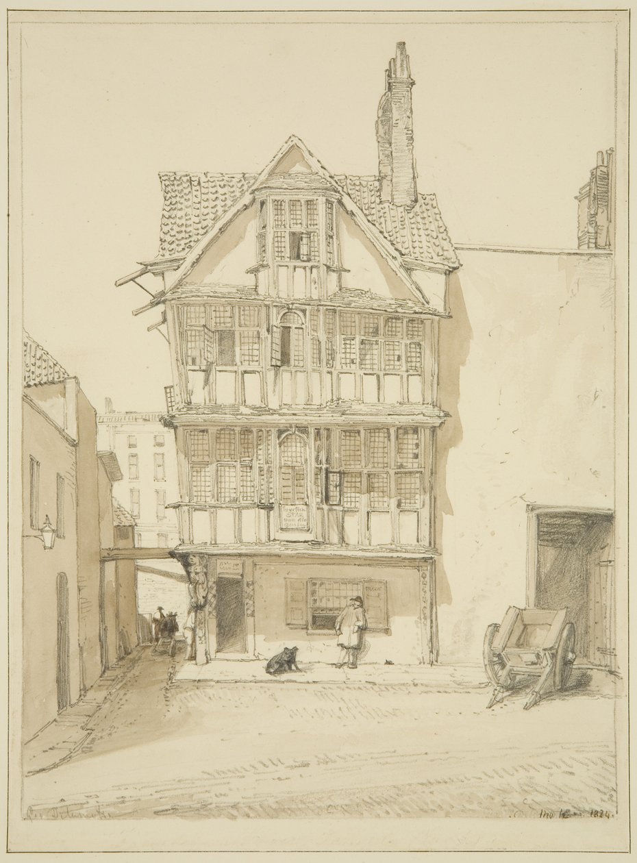 14 Sterne, North End, Counterslip ab Temple Street von George Orleans Delamotte