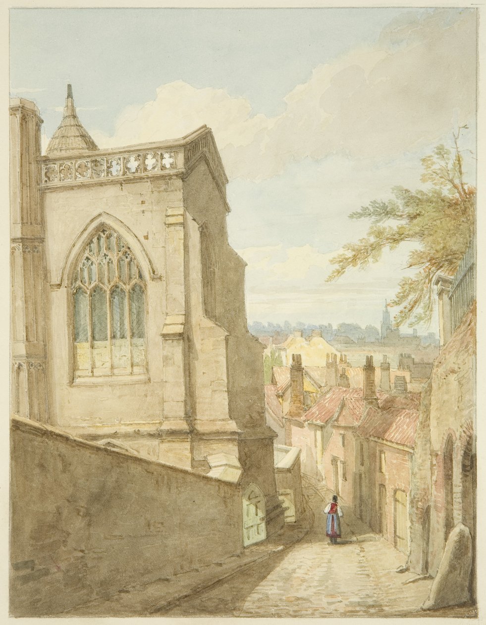 Ostende von St. Mary Redcliffe von George Orleans Delamotte