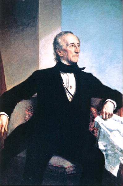 John Tyler (1790-1862) von George Peter Alexander (after) Healy