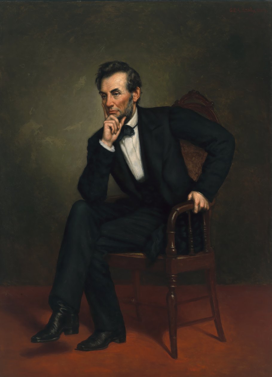 Abraham Lincoln (1809-1865) von George Peter Alexander Healy