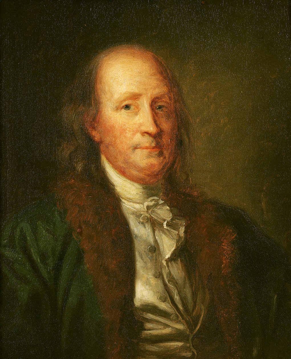 Porträt von Benjamin Franklin (1706-90) von George Peter Alexander Healy