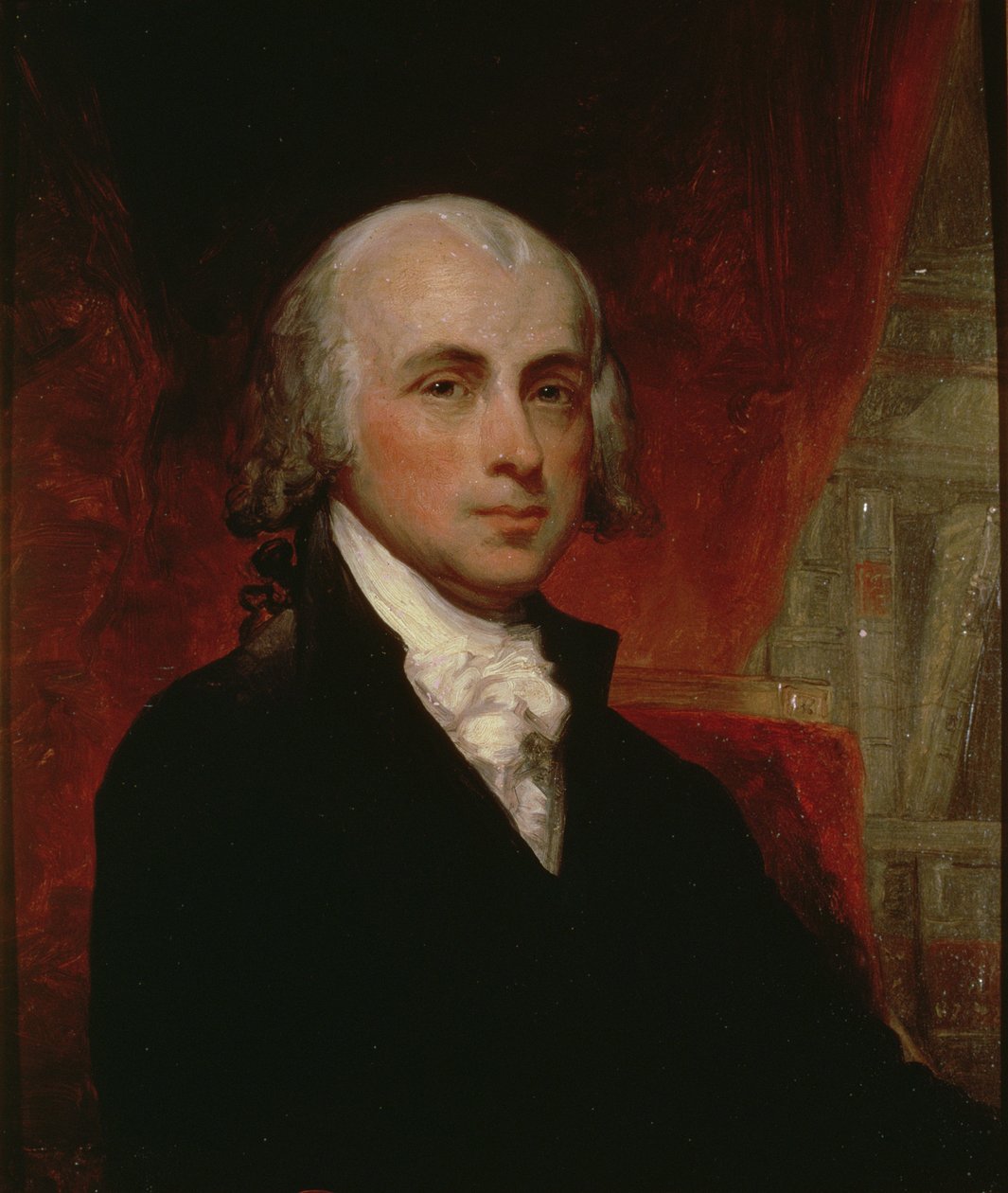 Porträt von James Madison (1751-1836) von George Peter Alexander Healy