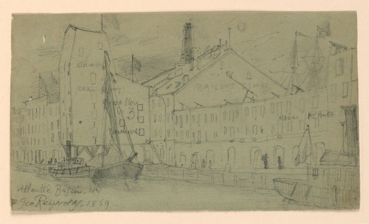 Atlantikbecken, New York von George Reynolds