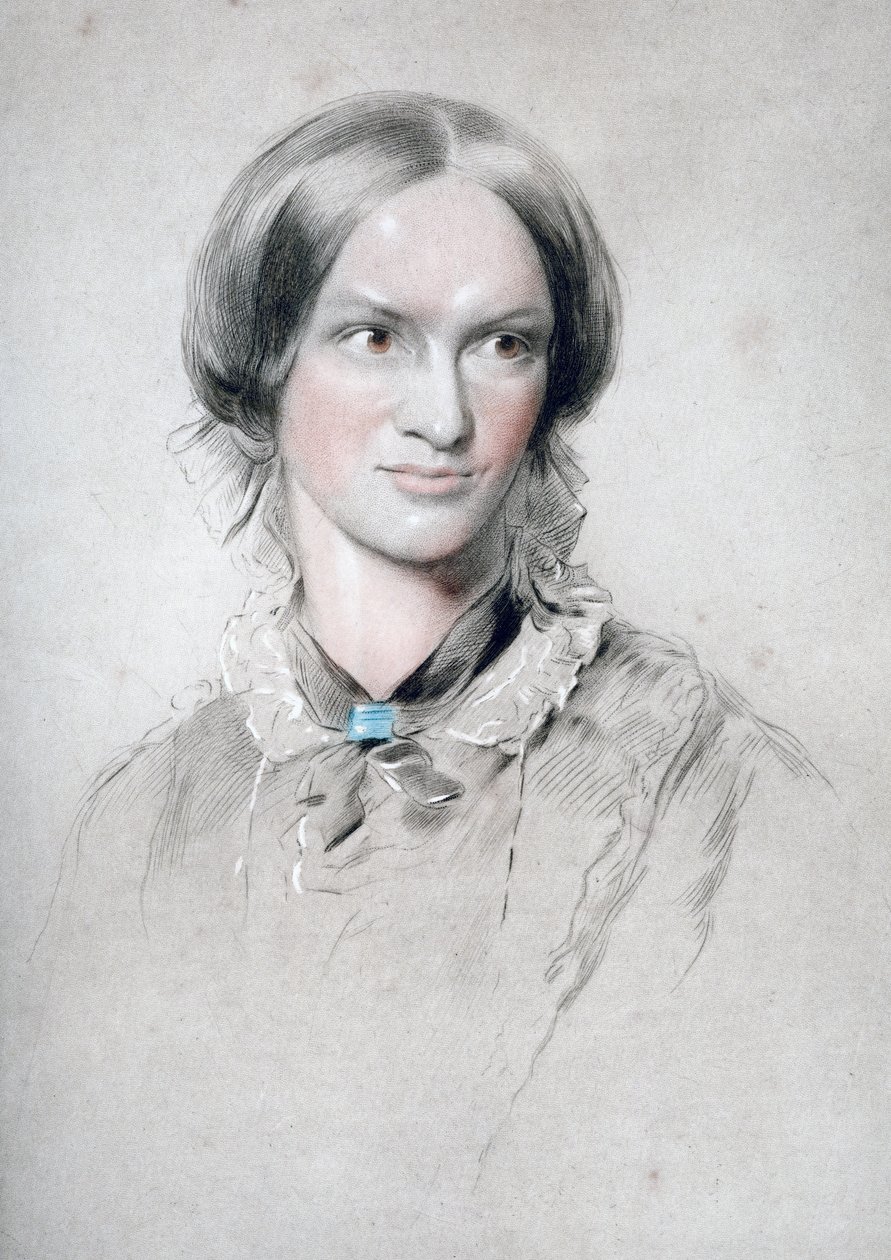Charlotte Brontë, englische Schriftstellerin, 1850 von George Richmond