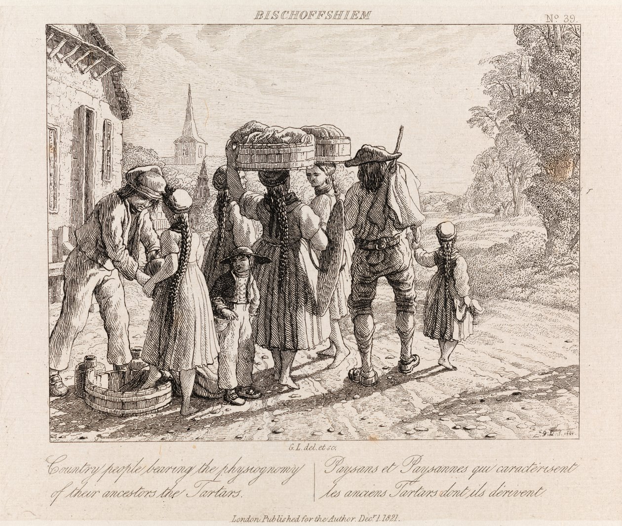 Bischoffshiem, um 1821 von George Robert Lewis