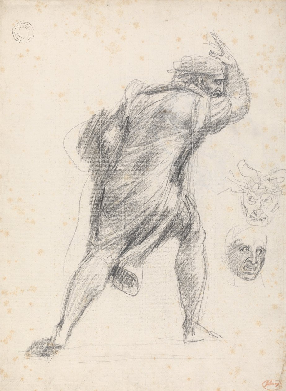 Bolingbroke und der Kopf eines Dämons von George Romney