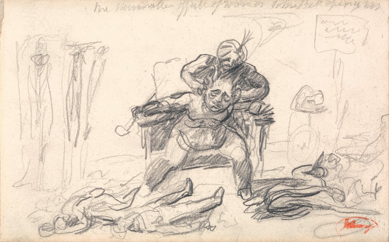 Dämonenherrscher und Untertanen: "Die elenden Auswirkungen des Krieges auf John Bull..." von George Romney
