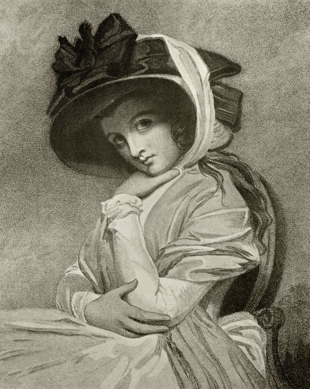 Emma, Lady Hamilton, graviert von John Jones, aus 