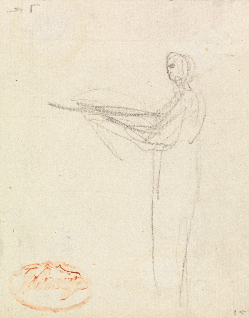 Figurenstudie Zwölf von George Romney