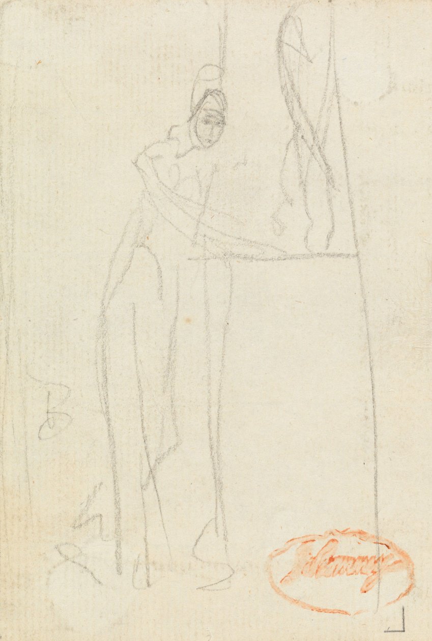 Figurenstudie 13 von George Romney