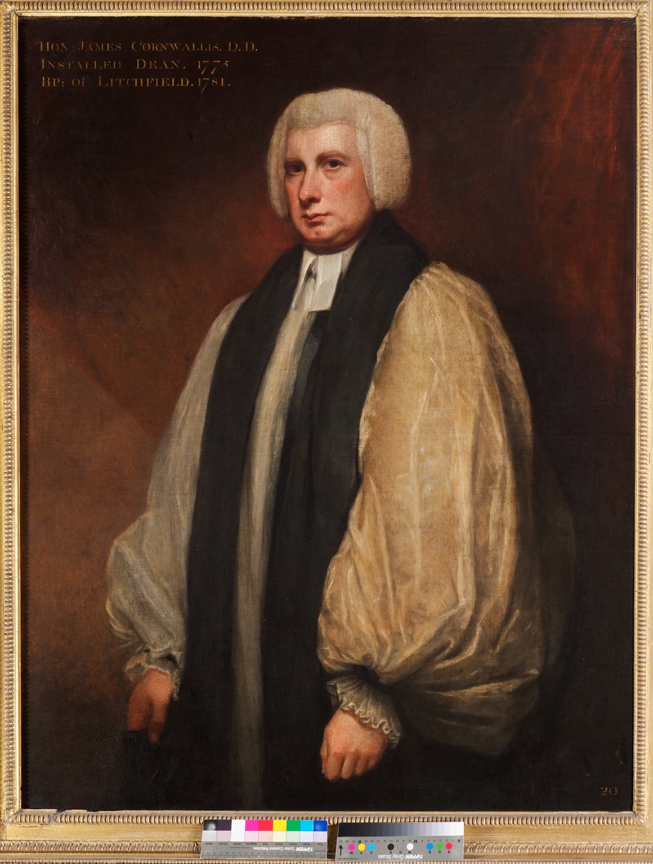 Hon. James Cornwallis (Dekan von Canterbury 1775-1781) von George Romney