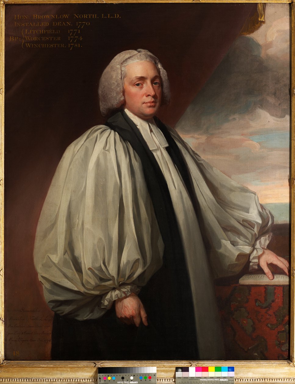 Hon. John Brownlow North (Dekan von Canterbury 1770-1771) von George Romney