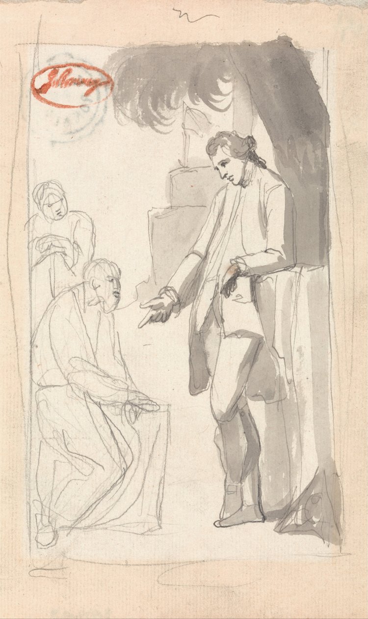 Major Pierson und der Braham von George Romney