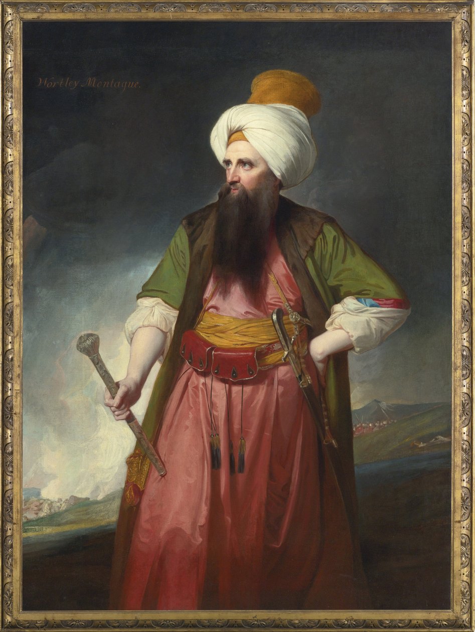 Porträt von Edward Wortley Montagu (1713-1776) von George Romney