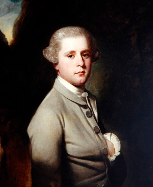 Porträt eines Gentlemans, ca. 1770 von George Romney