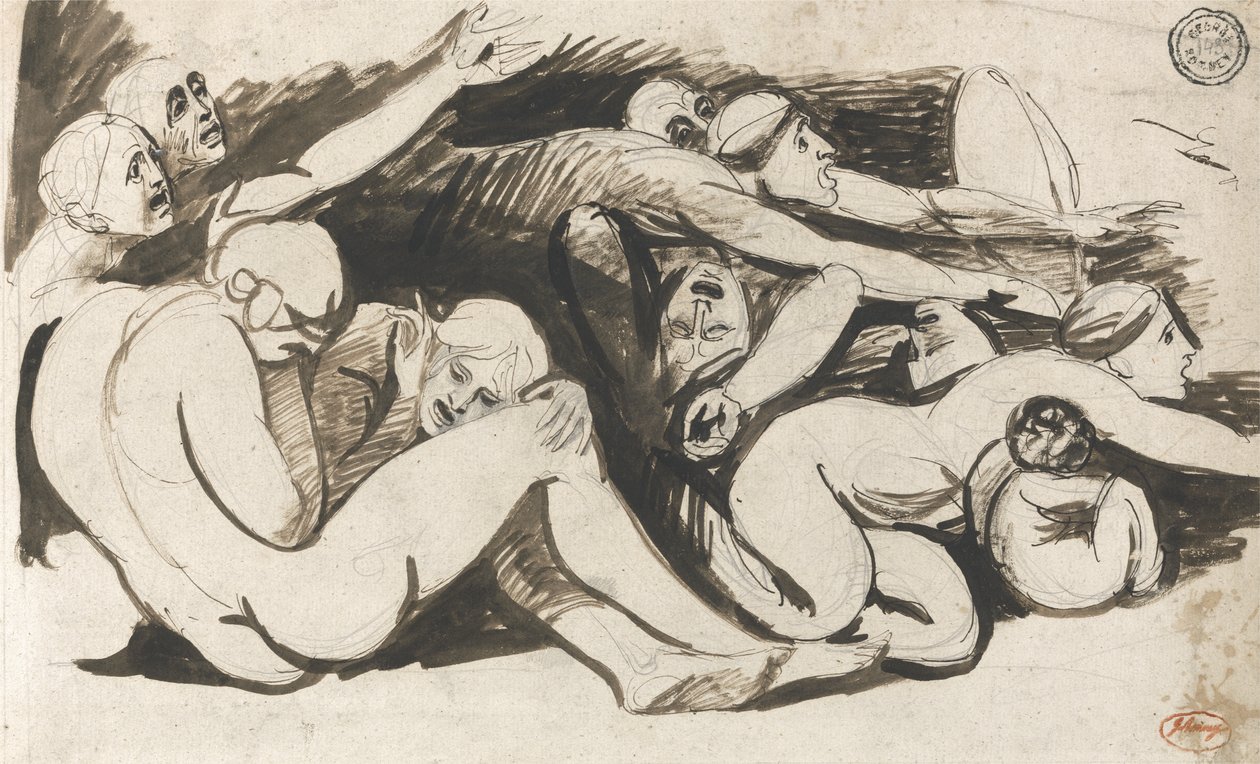 Gefängnisszene von George Romney