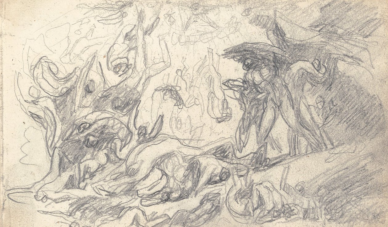 Skizzenbuchzeichnung von George Romney
