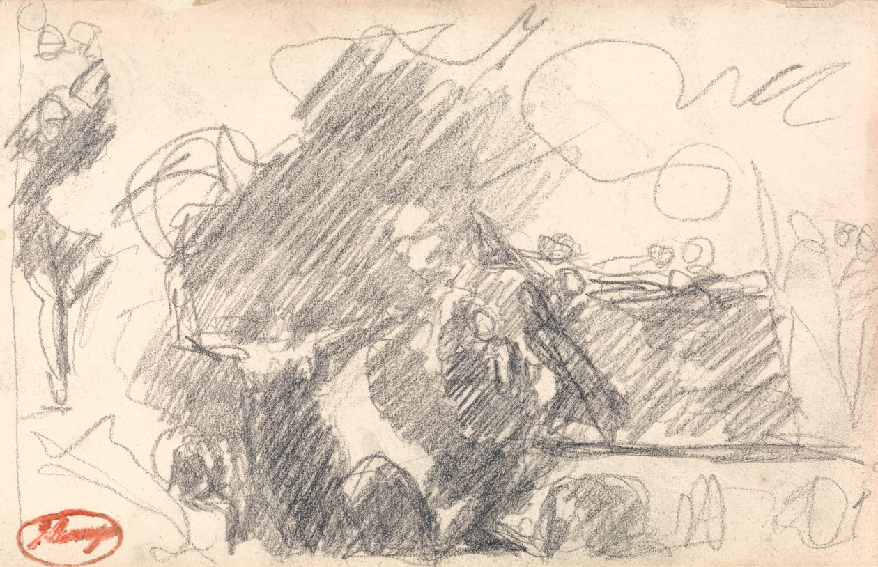 Hexenhöhle: MacBeths zweiter Besuch von George Romney