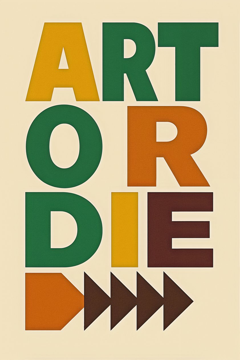 Art or Die, 2024 von George Rosaly