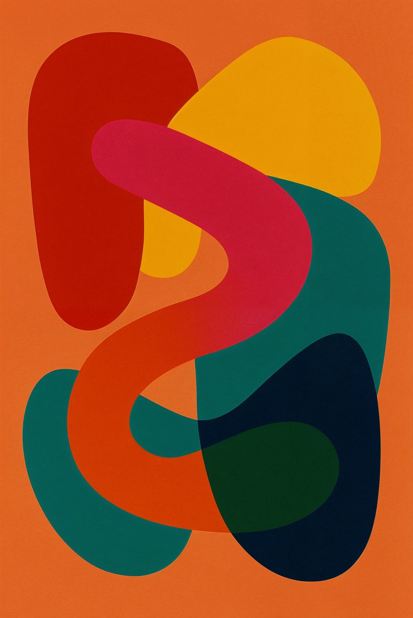 Balance im Chaos, 2025 von George Rosaly