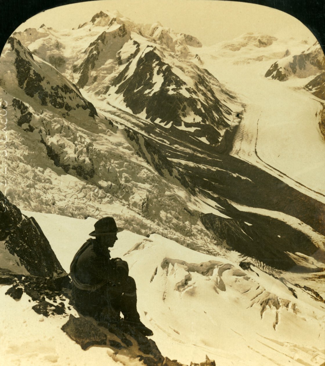 Die Tasman- und Rudolph-Gletscher, Südalpen, Neuseeland von George Rose
