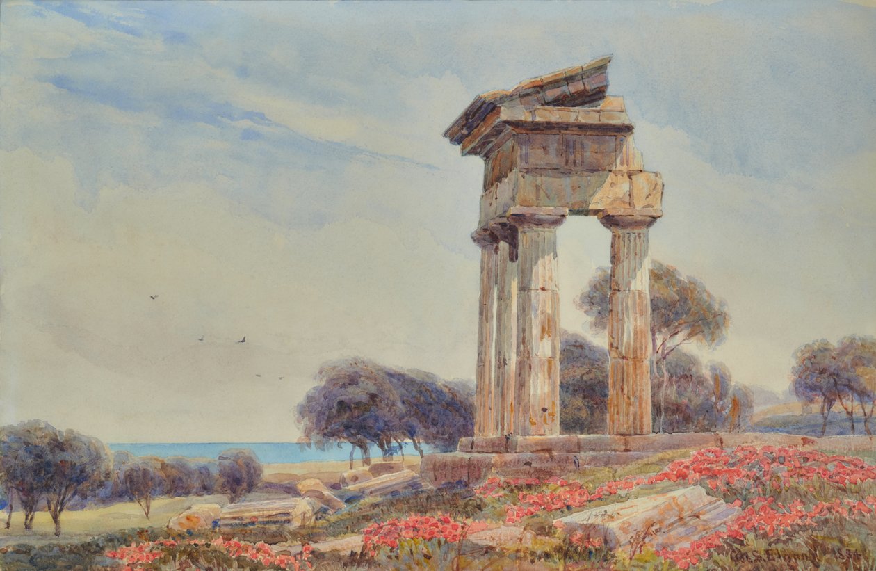 Tempel von Castor und Pollux, Gorgenti von George Samuel Elgood