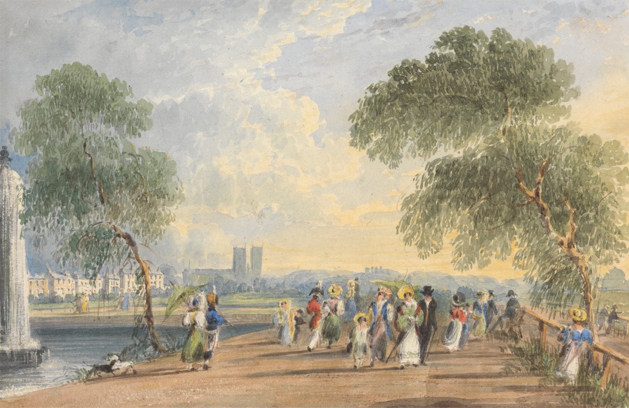 Green Park von George Sidney Shepherd