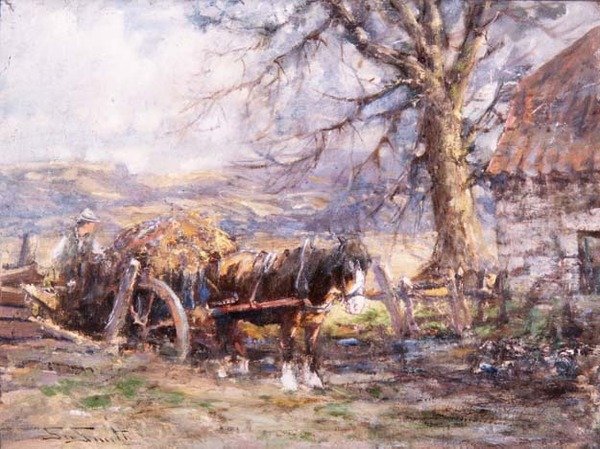 Den Wagen beladen von George Smith