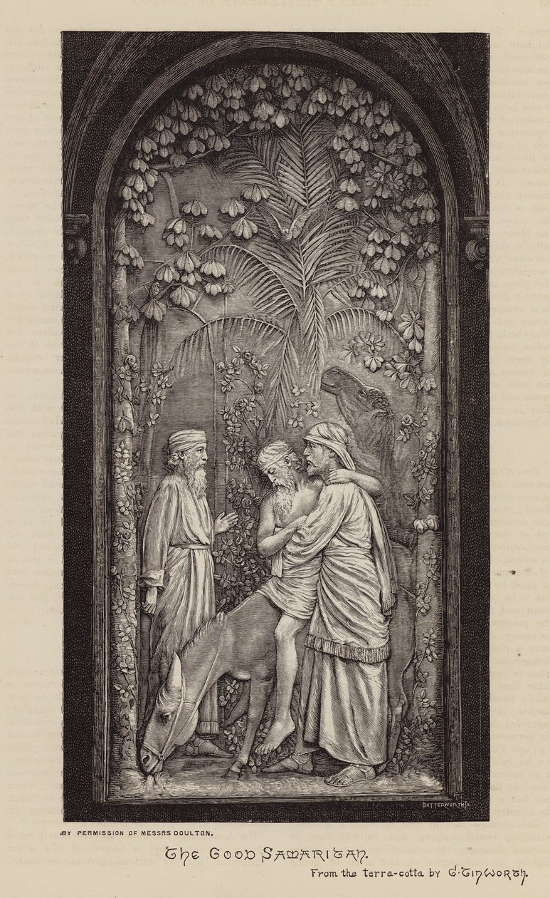 Der barmherzige Samariter von George Tinworth