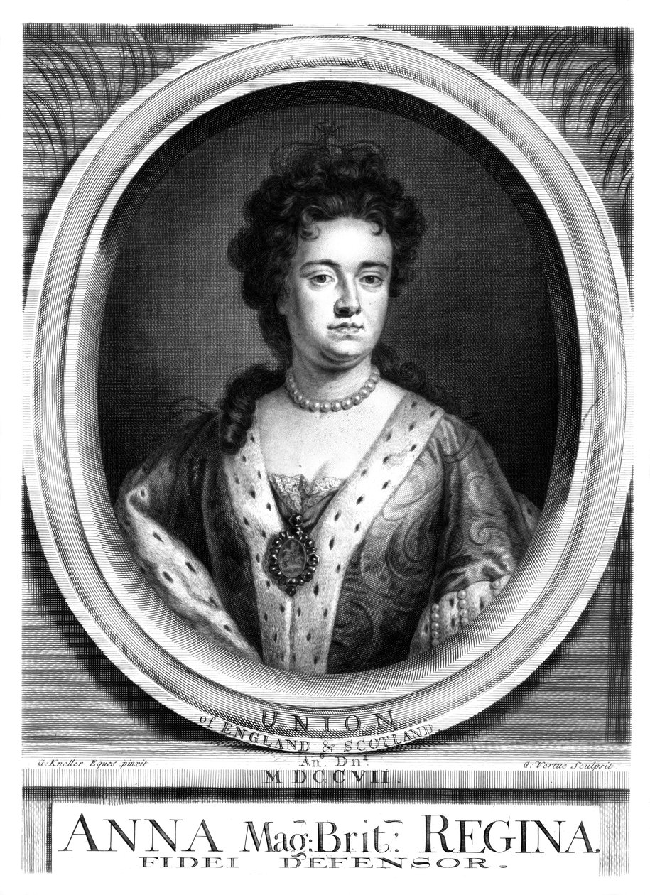 Anne, Königin von Großbritannien und Irland von George Vertue
