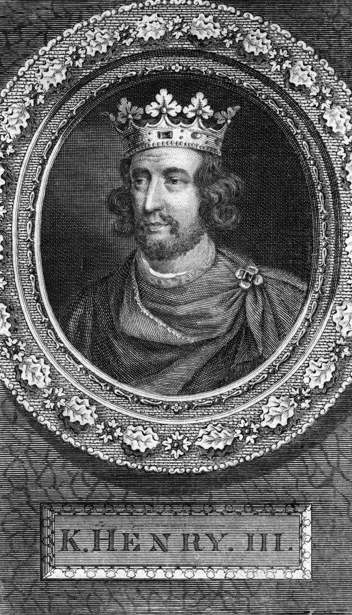 Heinrich III. von England, 18. Jahrhundert von George Vertue