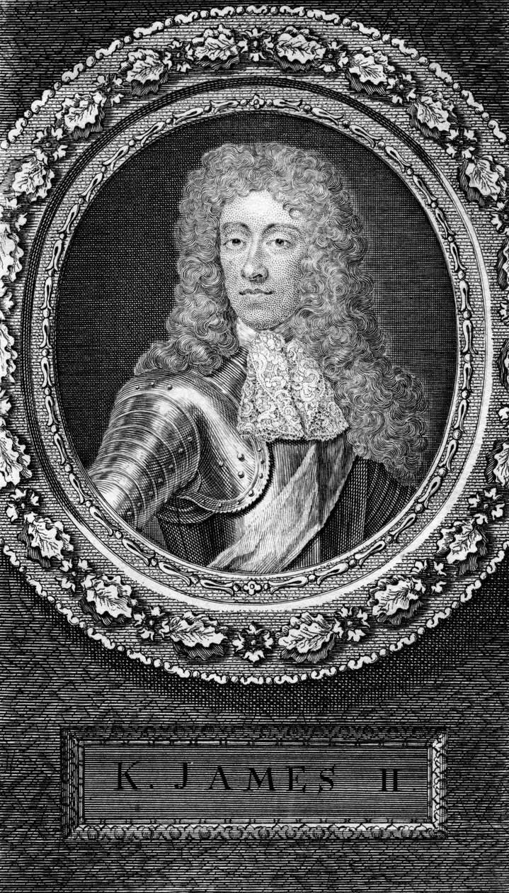 König Jakob II. von England, 18. Jahrhundert von George Vertue
