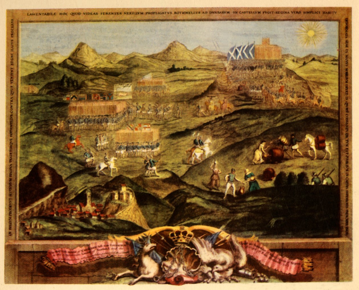 Die Schlacht von Carberry Hill, 1567, ca. 1742, 1944 von George Vertue