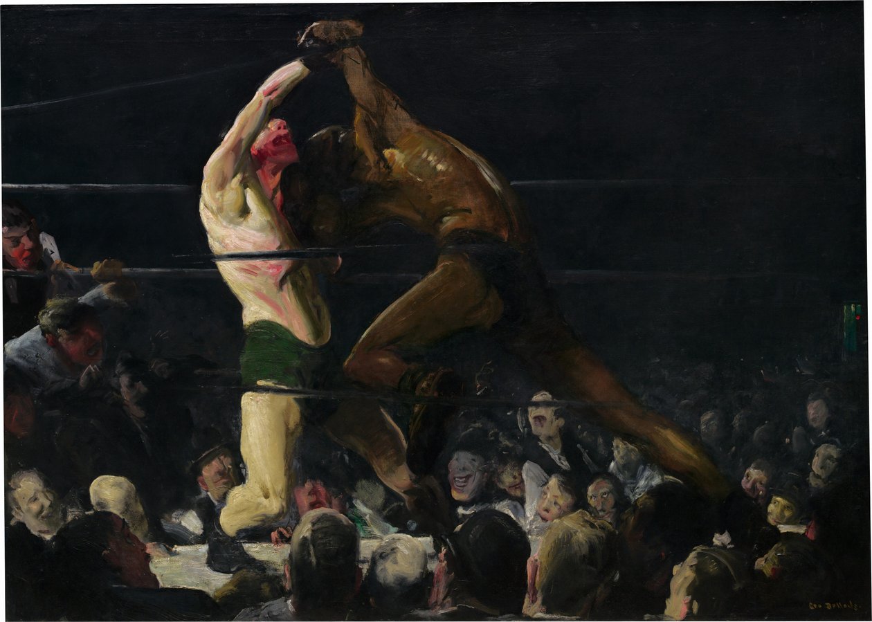 Beide Mitglieder dieses Clubs von George Wesley Bellows